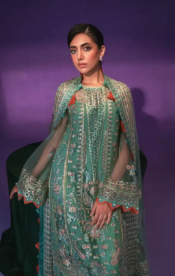 Gisele | Zarish Festive Collection 23 | Nazo - Aqsa Fabrics