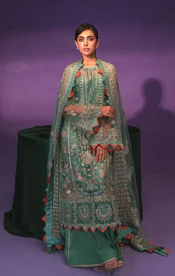 Gisele | Zarish Festive Collection 23 | Nazo - Aqsa Fabrics