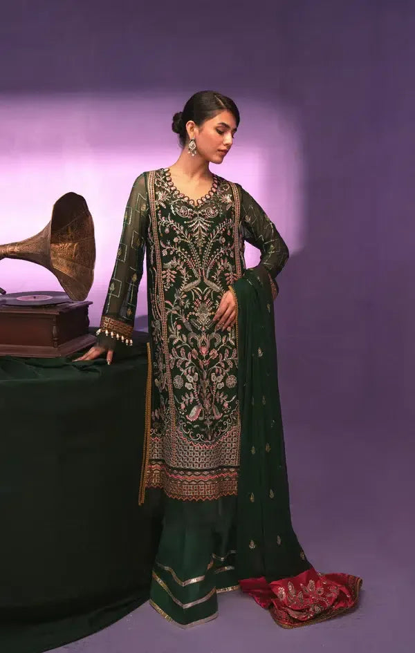 Gisele | Zarish Festive Collection 23 | Zaitoon - Aqsa Fabrics