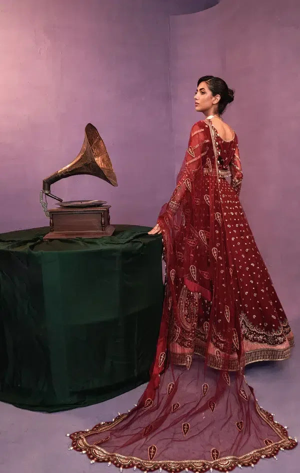 Gisele | Zarish Festive Collection 23 | Lalzari - Aqsa Fabrics