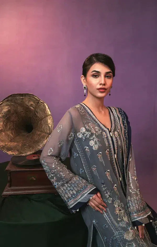 Gisele | Zarish Festive Collection 23 | Wagma - Aqsa Fabrics