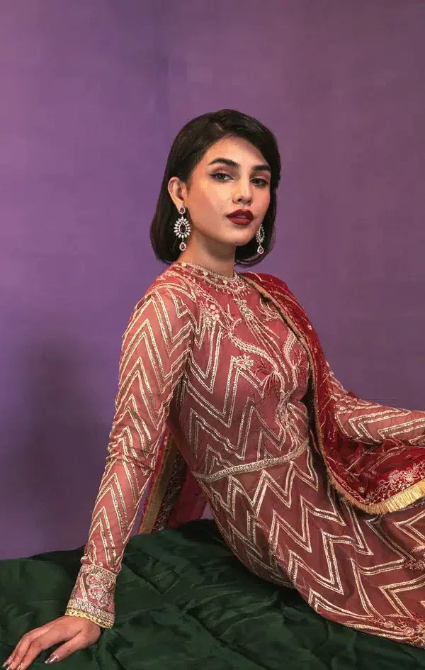 Gisele | Zarish Festive Collection 23 | Serina - Aqsa Fabrics
