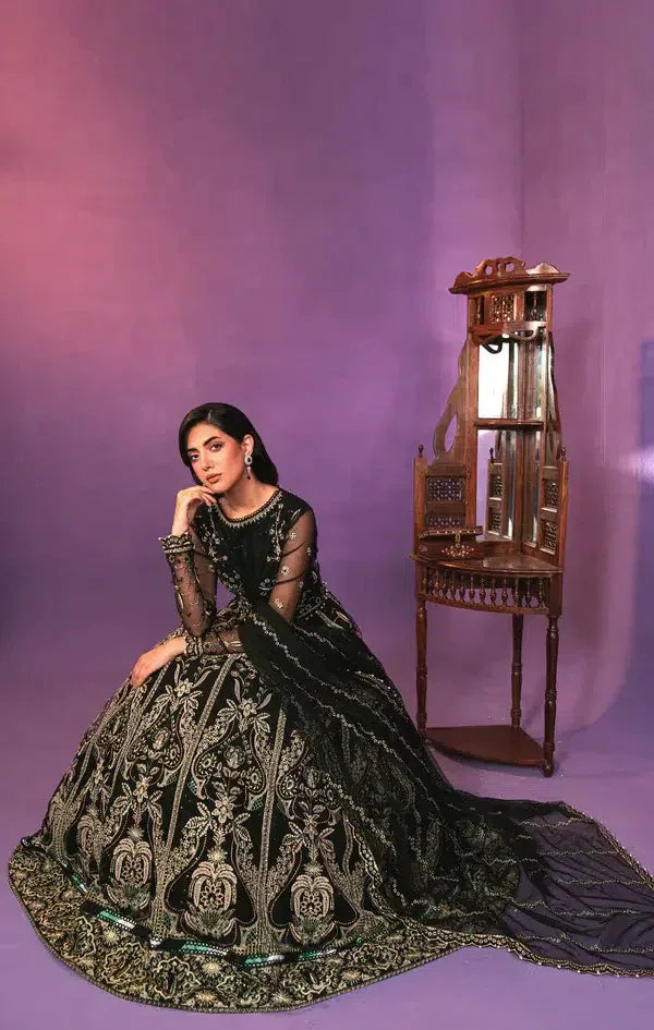 Gisele | Zarish Festive Collection 23 | Zarghuna - Aqsa Fabrics
