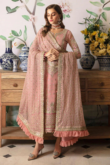 Gulaal | Embroidered Chiffon 24 | Viviana - Aqsa Fabrics