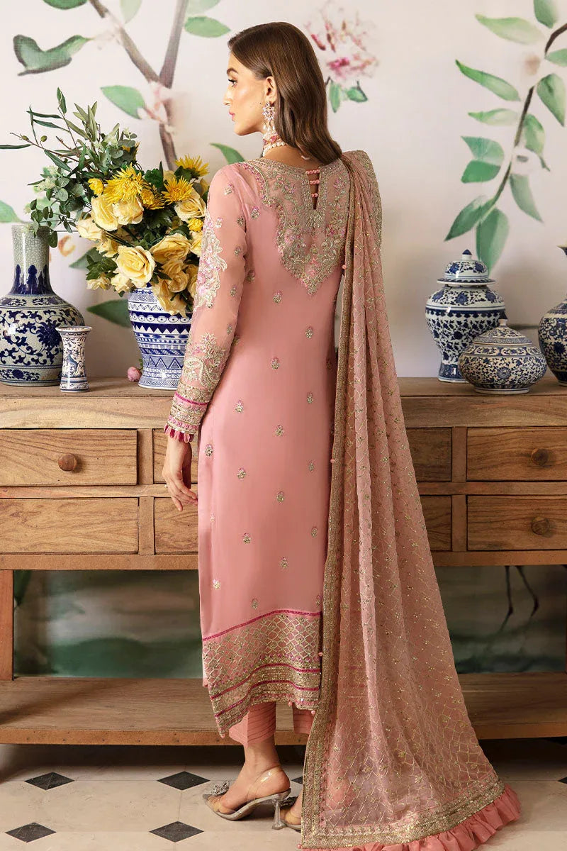 Gulaal | Embroidered Chiffon 24 | Viviana - Aqsa Fabrics