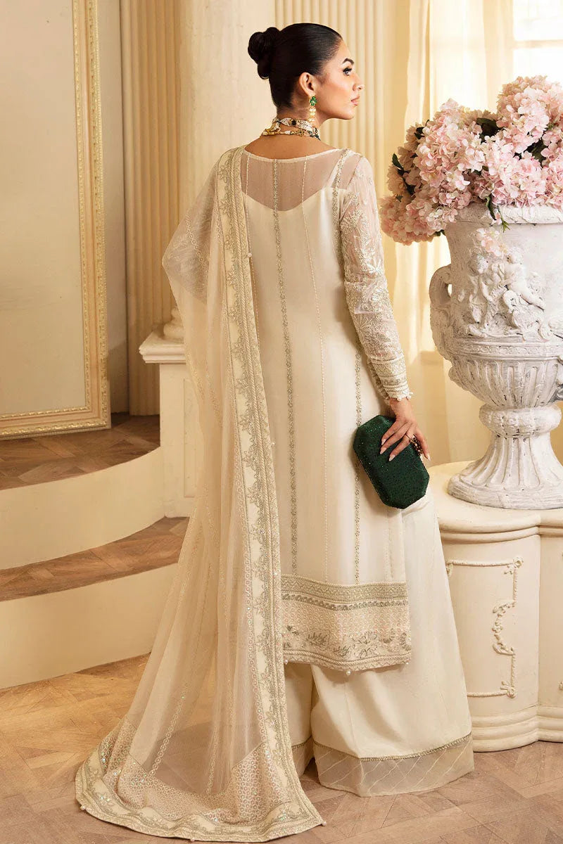 Gulaal | Embroidered Chiffon 24 | Delphine - Aqsa Fabrics