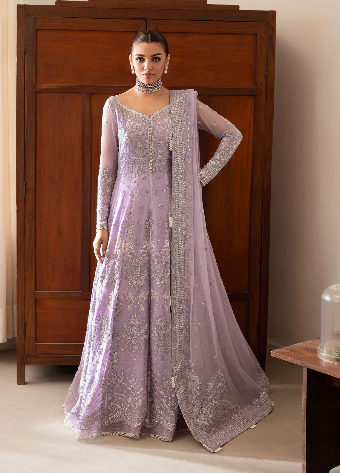 Gulaal | Reverie Embroidered Chiffon | PAREESA - Aqsa Fabrics