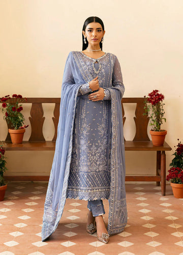 Gulaal | Reverie Embroidered Chiffon | MEHER - Aqsa Fabrics