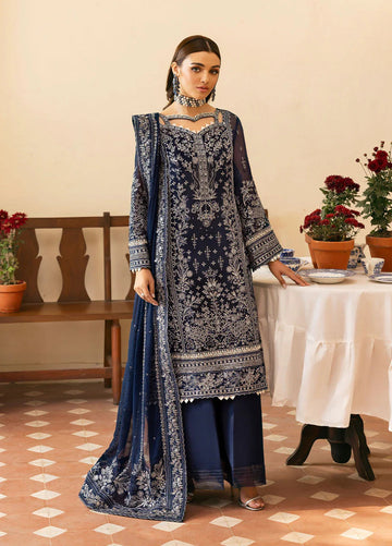 Gulaal | Reverie Embroidered Chiffon | ARISTA - Aqsa Fabrics