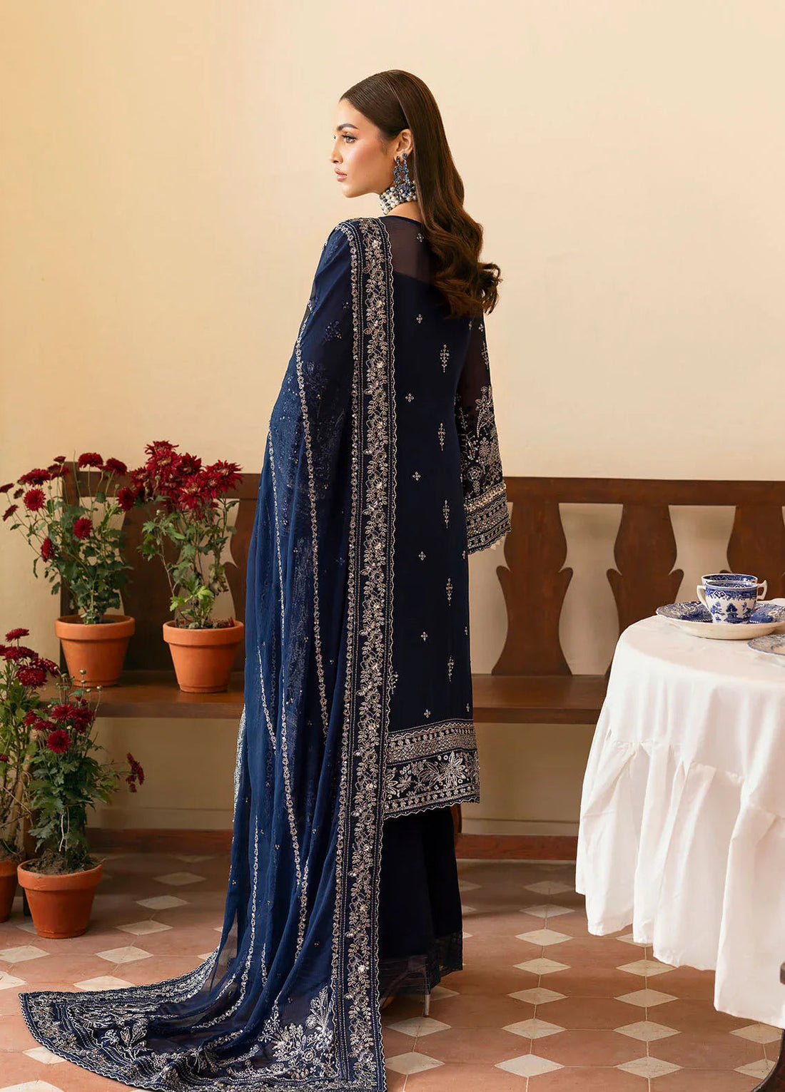 Gulaal | Reverie Embroidered Chiffon | ARISTA - Aqsa Fabrics