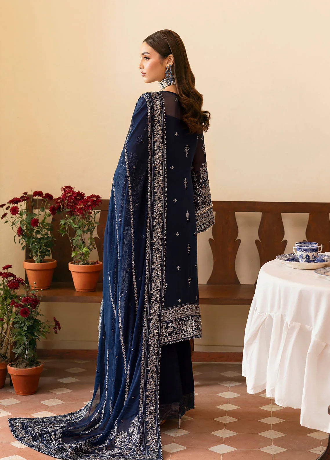 Gulaal | Reverie Embroidered Chiffon | ARISTA - Aqsa Fabrics