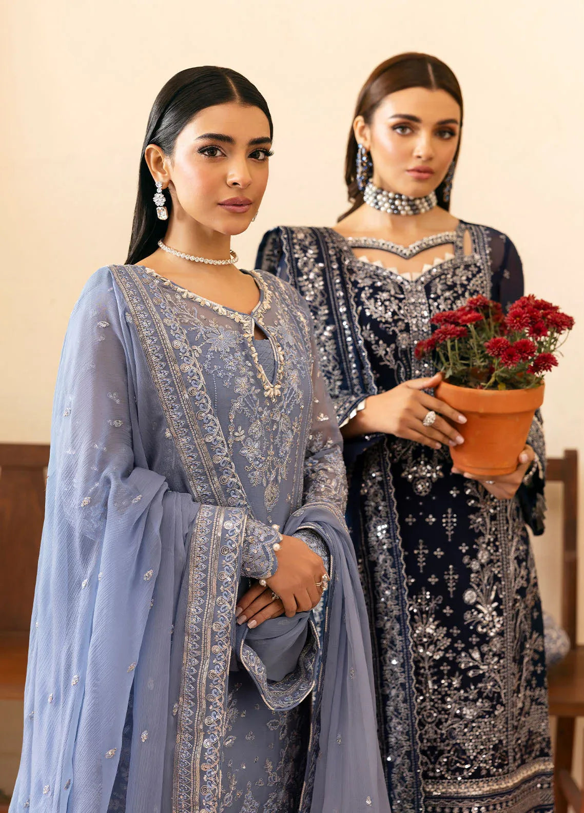 Gulaal | Reverie Embroidered Chiffon | ARISTA - Aqsa Fabrics