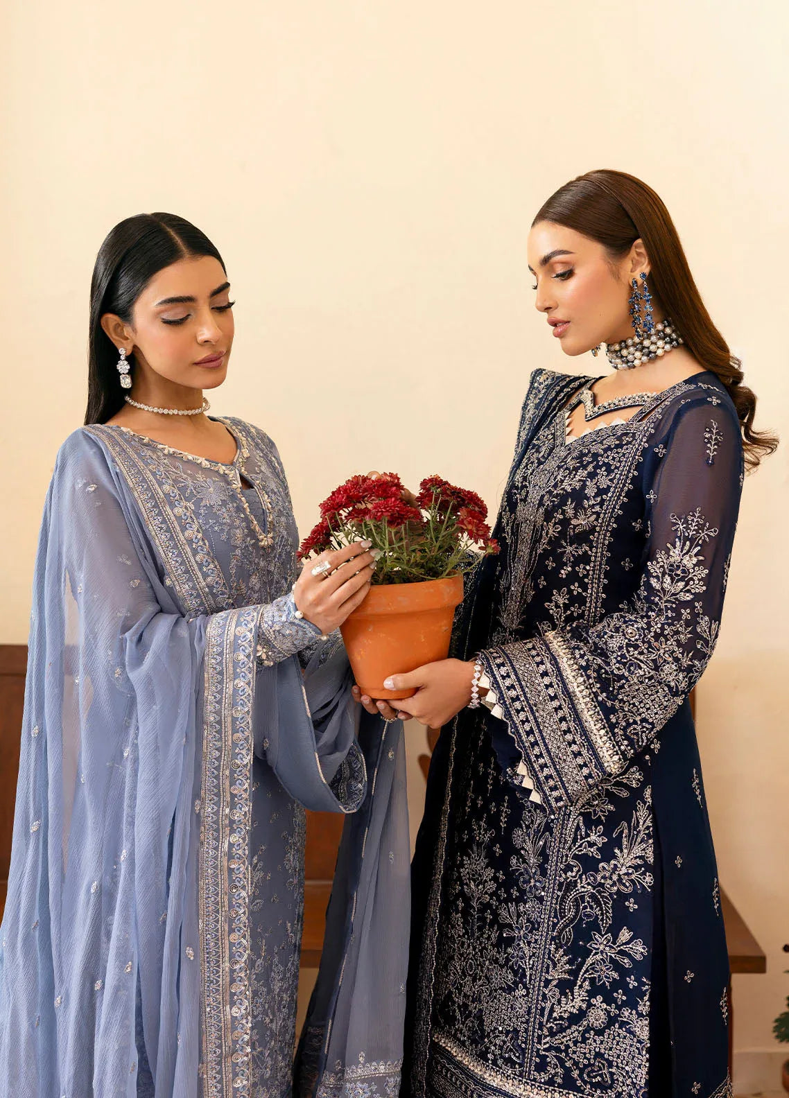Gulaal | Reverie Embroidered Chiffon | ARISTA - Aqsa Fabrics