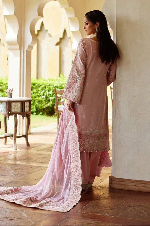 Gulaal | Luxury Lawn 25 | Magnolia - Aqsa Fabrics
