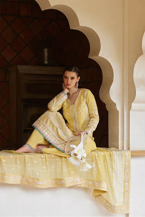 Gulaal | Luxury Lawn 25 | Iris - Aqsa Fabrics