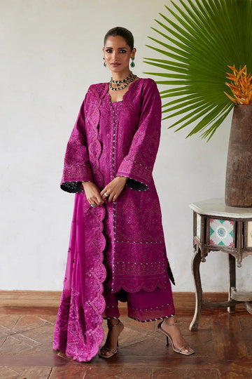 Gulaal | Luxury Lawn 25 | Hazel - Aqsa Fabrics
