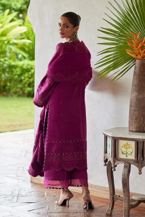 Gulaal | Luxury Lawn 25 | Hazel - Aqsa Fabrics