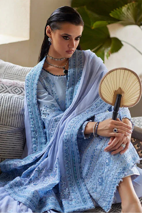Gulaal | Luxury Lawn 25 | Azalea - Aqsa Fabrics