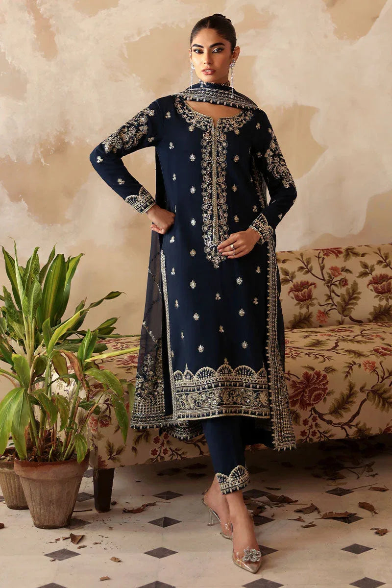 Gulaal | Shehrnaaz Raw Silk | Leelah - Aqsa Fabrics