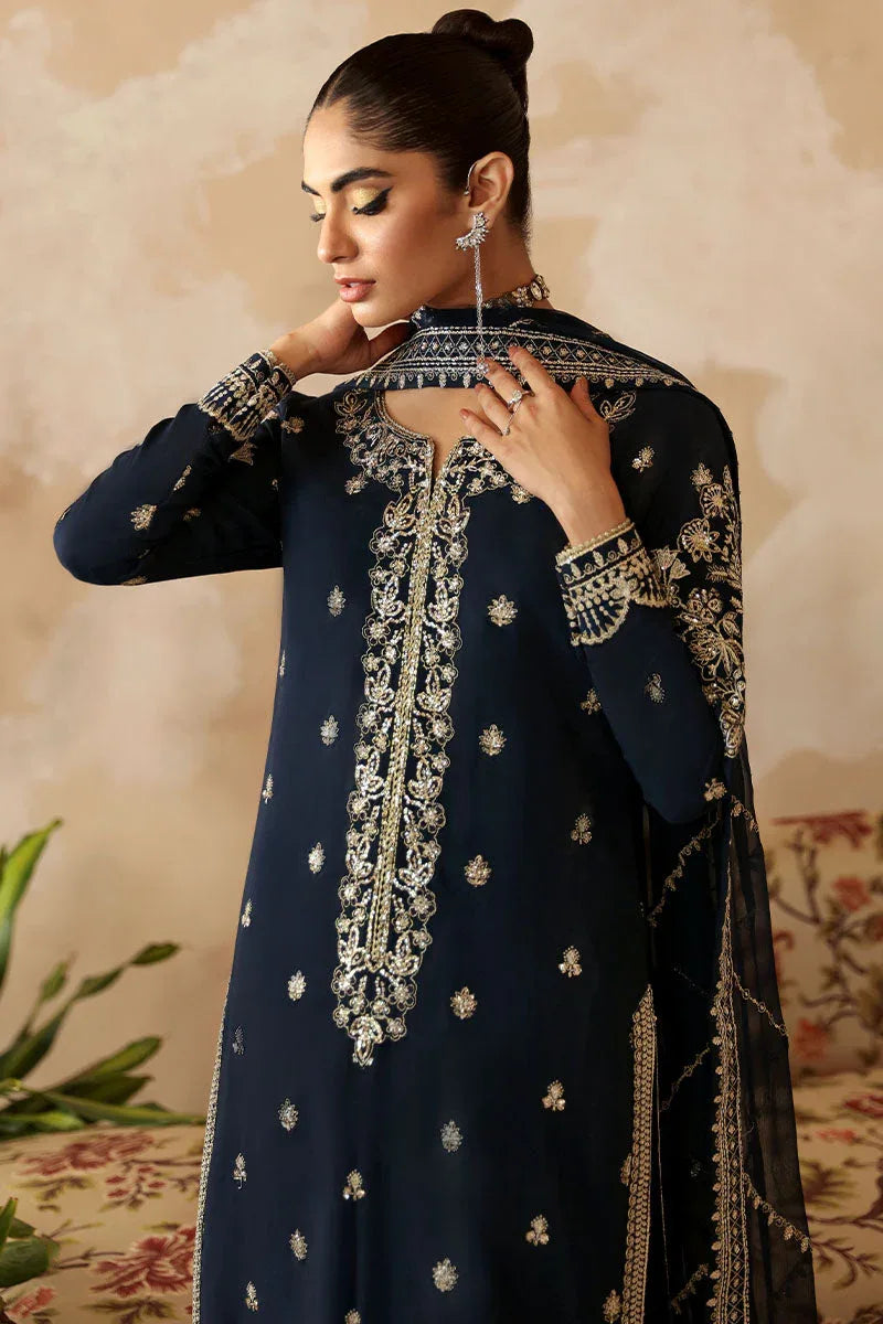Gulaal | Shehrnaaz Raw Silk | Leelah - Aqsa Fabrics