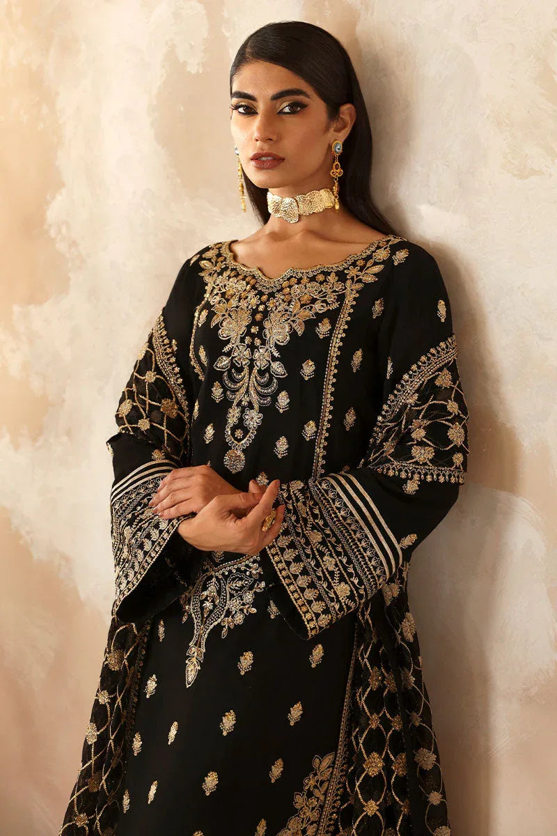 Gulaal | Shehrnaaz Raw Silk | Inaara - Aqsa Fabrics