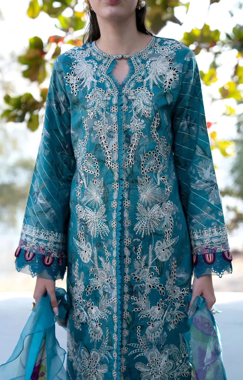 AJR Couture | Printakari Lawn 25 | Glory - Aqsa Fabrics