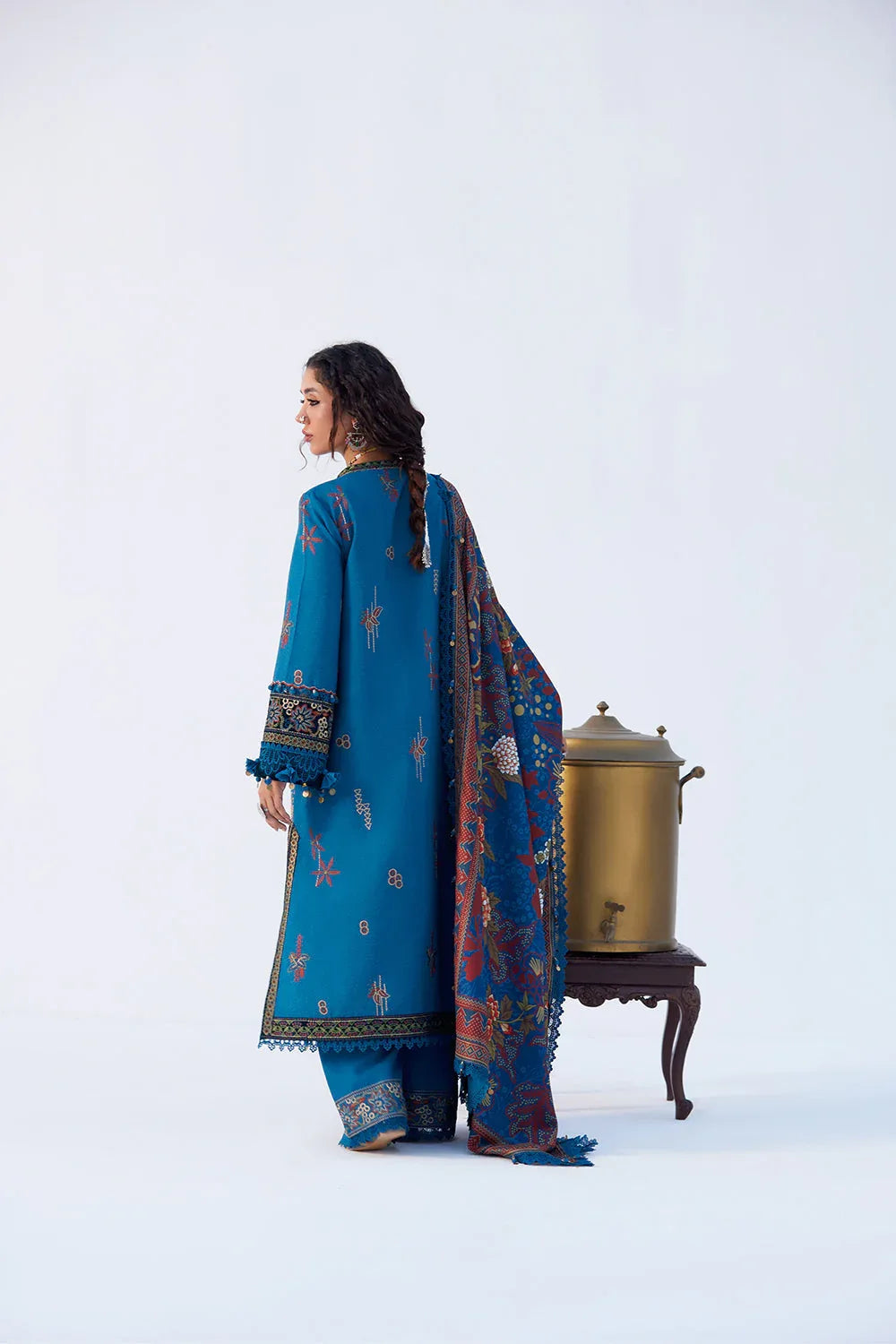 Saira Rizwan | Winter Khaddar 25 | SAHAR-SRW25-10 - Aqsa Fabrics