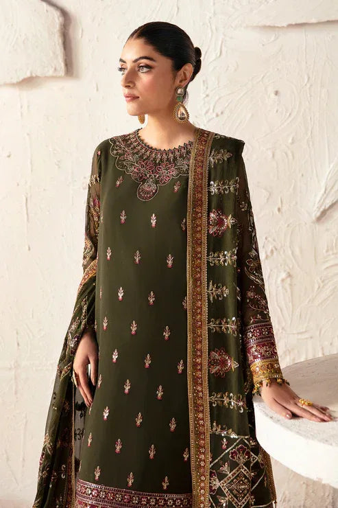 Alizeh | Heer Festive Collection 24 | Kanza - V17D05 - Aqsa Fabrics