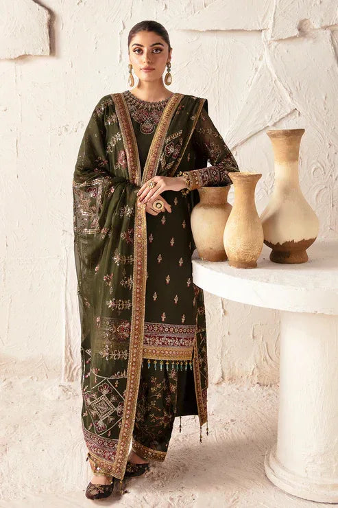 Alizeh | Heer Festive Collection 24 | Kanza - V17D05 - Aqsa Fabrics