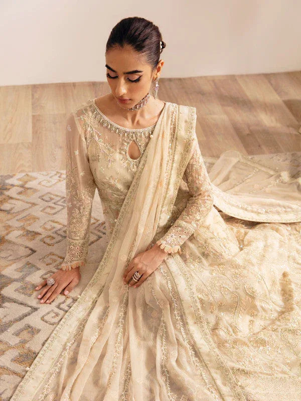 Gulaal | Embroidered Chiffon 23 | ROYALE GL-EC-23V1-01 - Aqsa Fabrics