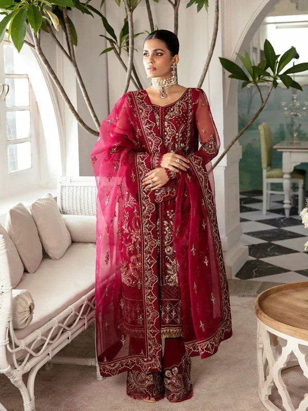 Gulaal | Embroidered Chiffon 23 | SAMARA GL-LP-V2-16 - Aqsa Fabrics