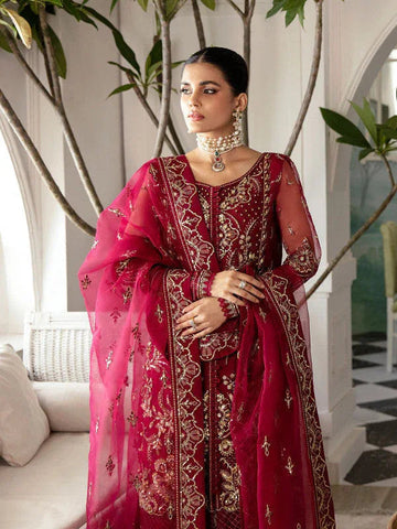 Gulaal | Embroidered Chiffon 23 | SAMARA GL-LP-V2-16 - Aqsa Fabrics