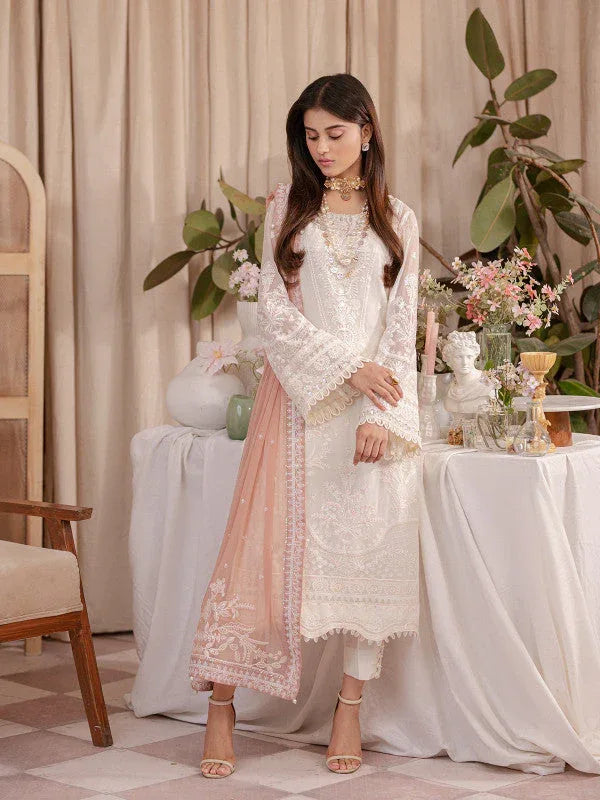 Gulaal | Embroidered Chiffon 23 | MEESHA UC-02 - Aqsa Fabrics