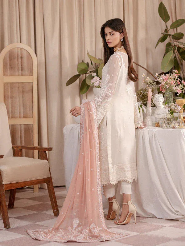 Gulaal | Embroidered Chiffon 23 | MEESHA UC-02 - Aqsa Fabrics