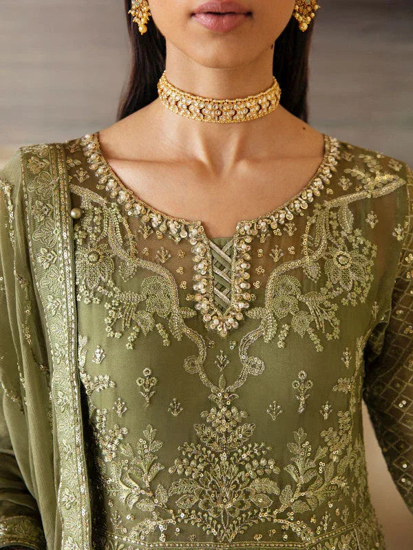 Gulaal | Embroidered Chiffon 23 | AYSA GL-EC-23V1-07 - Aqsa Fabrics