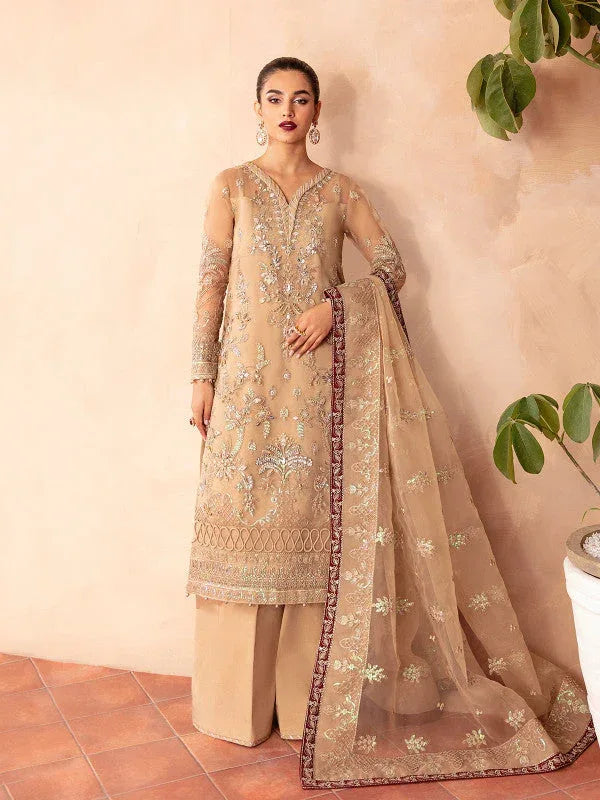 Gulaal | Embroidered Chiffon 23 | EMILIA GL-LP-V2-14 - Aqsa Fabrics