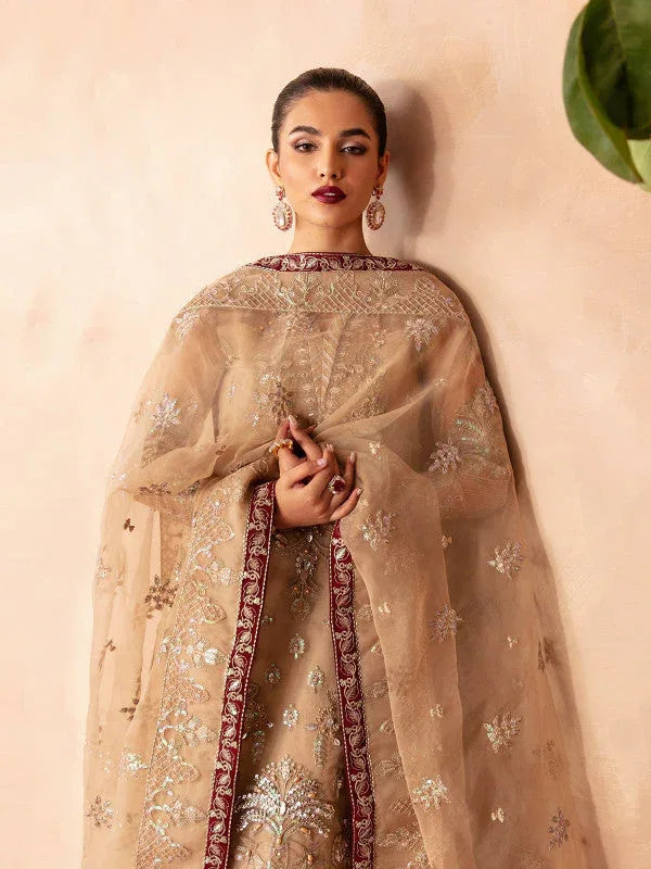 Gulaal | Embroidered Chiffon 23 | EMILIA GL-LP-V2-14 - Aqsa Fabrics