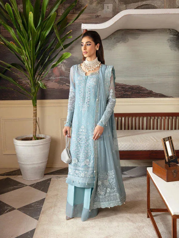 Gulaal | Embroidered Chiffon 23 | CALYPSO GL-EC-23V1-05 - Aqsa Fabrics