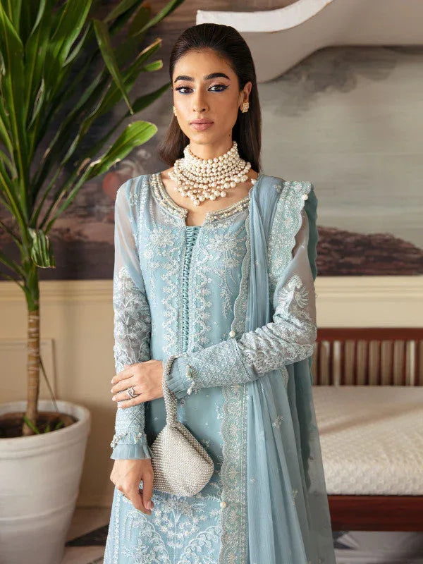 Gulaal | Embroidered Chiffon 23 | CALYPSO GL-EC-23V1-05 - Aqsa Fabrics