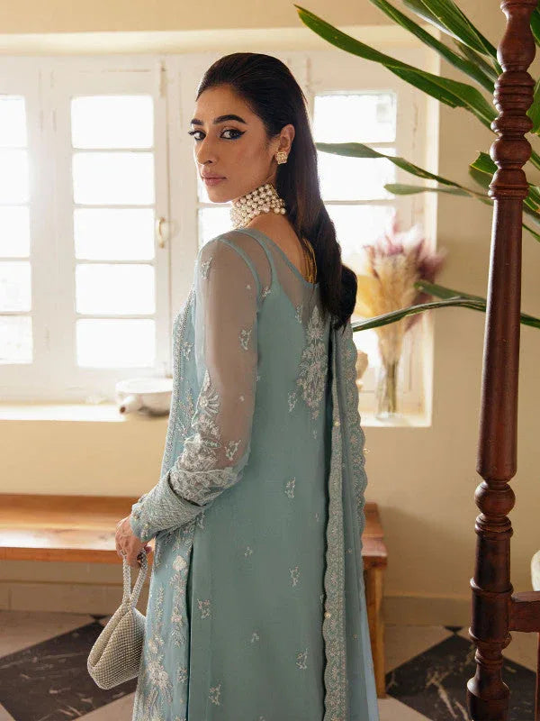 Gulaal | Embroidered Chiffon 23 | CALYPSO GL-EC-23V1-05 - Aqsa Fabrics