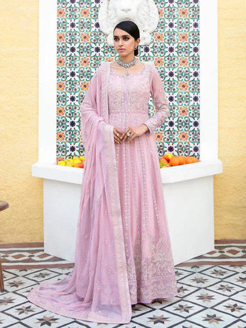 Gulaal | Embroidered Chiffon 23 | Sasha - Aqsa Fabrics