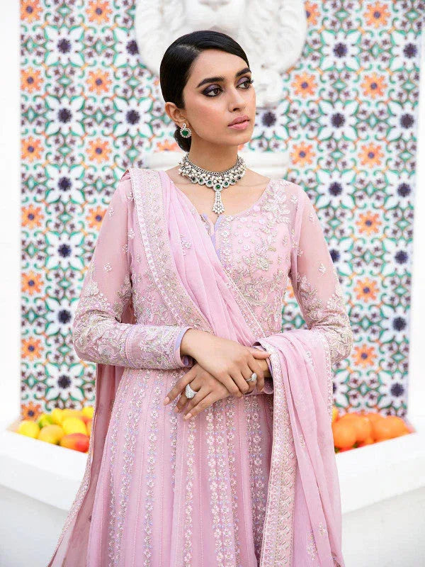Gulaal | Embroidered Chiffon 23 | Sasha - Aqsa Fabrics