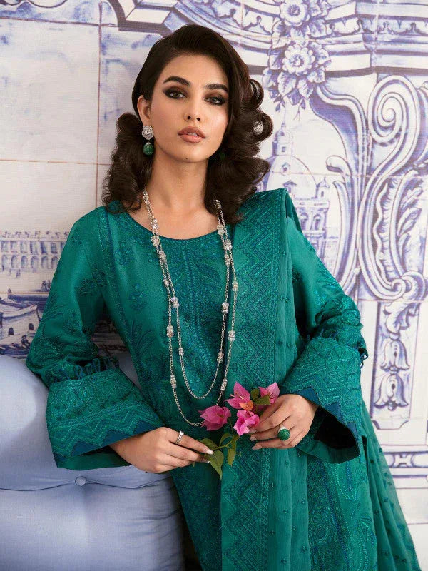 Gulaal | Embroidered Chiffon 23 | Sairaab - Aqsa Fabrics