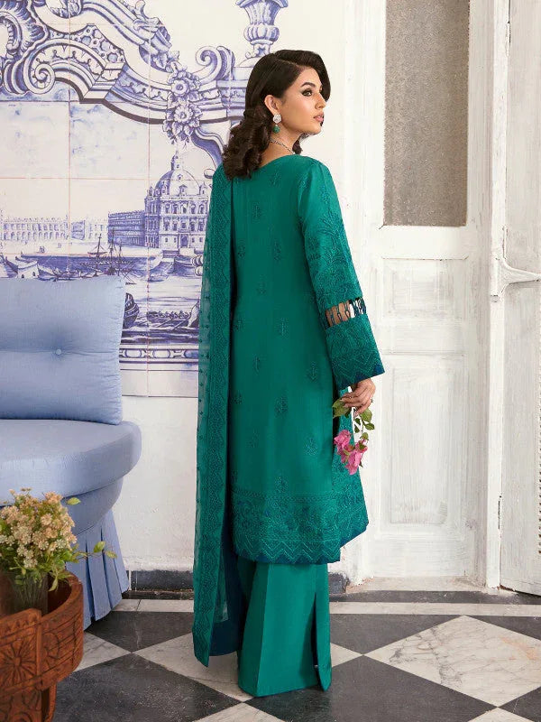 Gulaal | Embroidered Chiffon 23 | Sairaab - Aqsa Fabrics