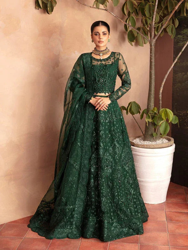 Gulaal | Embroidered Chiffon 23 | AURORA GL-LP-V2-18 - Aqsa Fabrics