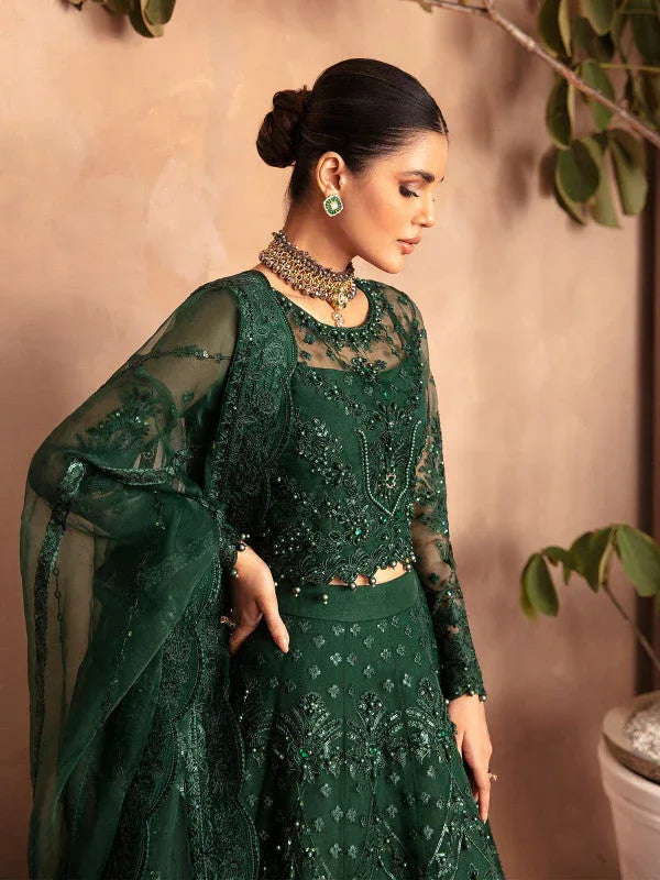 Gulaal | Embroidered Chiffon 23 | AURORA GL-LP-V2-18 - Aqsa Fabrics