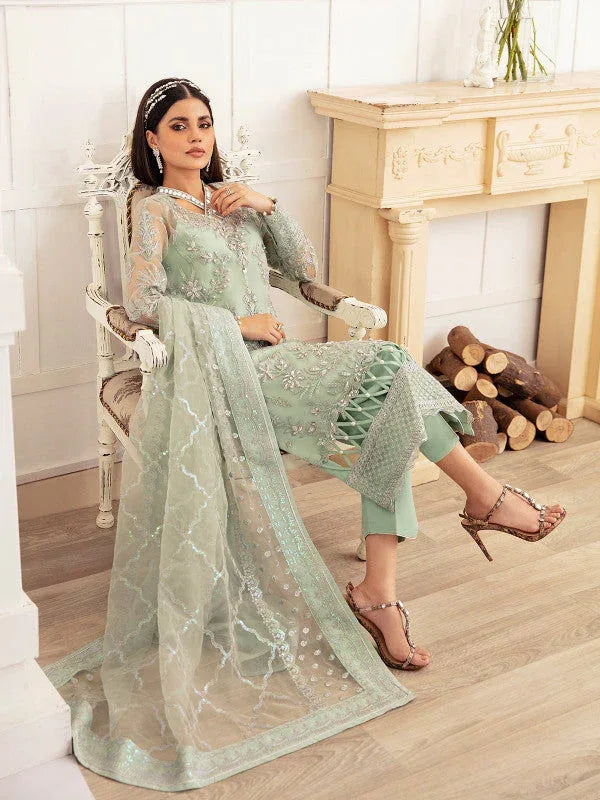 Gulaal | Embroidered Chiffon 23 | JULIETTE GL-LP-V2-09 - Aqsa Fabrics