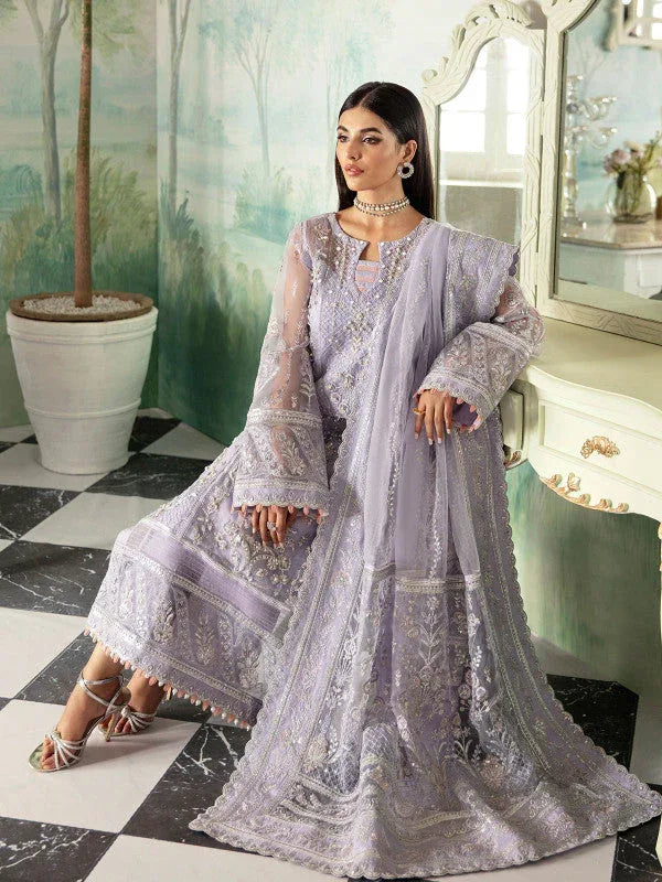 Gulaal | Embroidered Chiffon 23 | LIANA GL-LP-V2-17 - Aqsa Fabrics