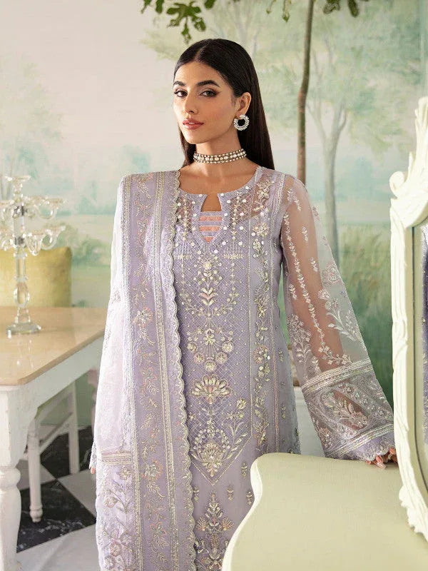 Gulaal | Embroidered Chiffon 23 | LIANA GL-LP-V2-17 - Aqsa Fabrics