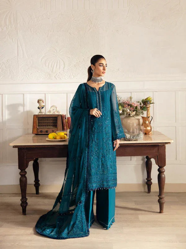 Gulaal | Embroidered Chiffon 23 | MARLEEN GL-EC-23V1-08 - Aqsa Fabrics